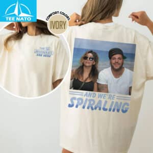 And Were Spiraling Graphic Shirt