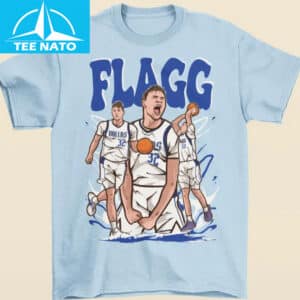 Cooper Flagg Cartoon Style Dallas T Shirt