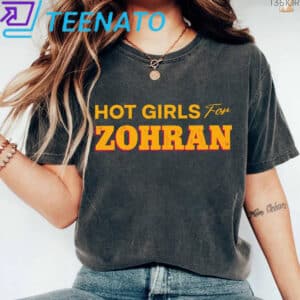 Hot Girls Vote For Zohran Shirt