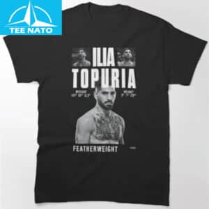Ilia Topuria Featherweight Fighter Shirt 12 Ilia Topuria Featherweight Fighter Shirt2