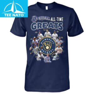 Milwaukee Brewers All Time Greats T Shirt