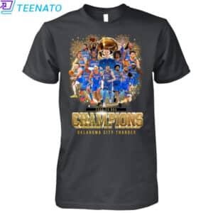 OKC Oklahoma City Thunder NBA CHAMPIONS 2025 T Shirt
