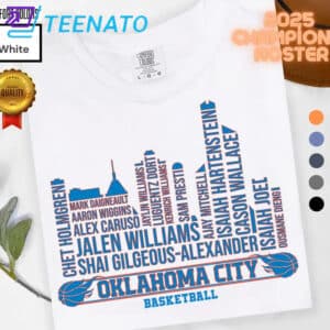 Oklahoma City Basketball Skyline Shirt