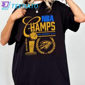 Oklahoma City Thunder Champions Basketball 2025 Shirt