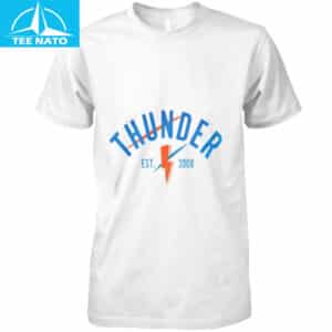 Oklahoma City Thunder Established 2008 Shirt