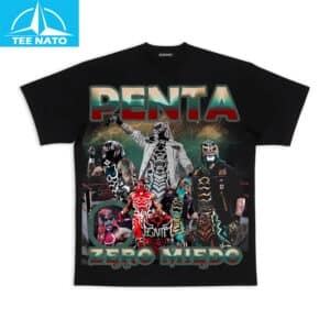 Penta El Zero Miedo Lucha Libre Pro Wrestler Shirt
