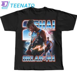 Shai Gilgeous-Alexander OKC Thunder Basketball Shirt 10 Shai Gilgeous Alexander OKC Thunder Basketball Shirt
