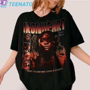 Vintage Ironheart Riri Williams Marvel Shirt 1