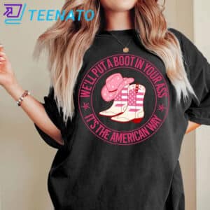 Western Cowgirl Boots Shirt