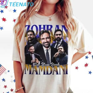 Zohran For New York City Bootleg 90s Vintage Shirt3