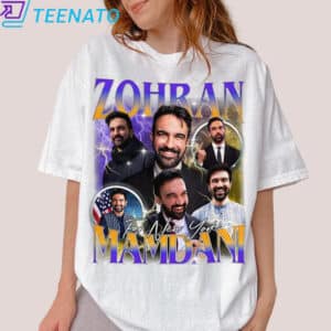 Zohran Mamdani Bootleg 90s Style Shirt4