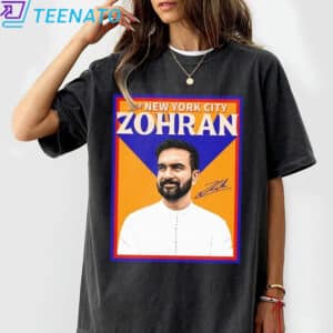 Zohran Mamdani For New York City Campaign Shirt2