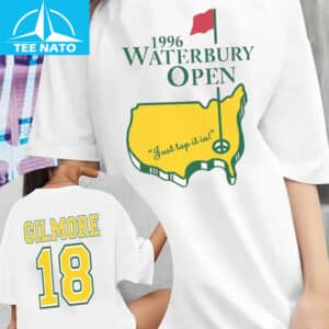 1996 Waterbury Open Gilmore 18 Happy Gilmore Movie Golf Shirt1