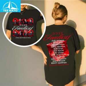 ATEEZ In Your Fantasy 2025 Tour Shirt