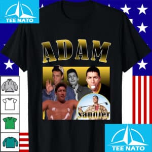 Adam Sandler Actor Movie Character Collage Shirt2