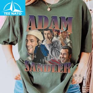 Adam Sandler Actor Vintage Style Movie Collage Shirt2