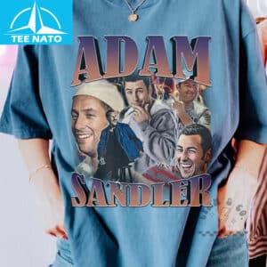 Adam Sandler Actor Vintage Style Movie Collage Shirt3