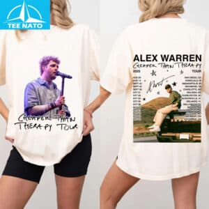 Alex Warren Tour Music 2025 Bootleg Fan Shirt