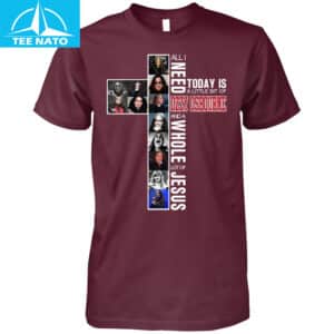 All I Need Is Ozzy Osbourne And Jesus Cross Photo Shirt3