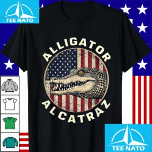 Alligator Alcatraz American Flag Circle Shirt 12 Alligator Alcatraz American Flag Circle Shirt