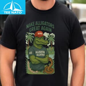 Alligator Alcatraz Everglades Florida Parody Shirt