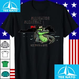 Alligator Alcatraz ICE with a Bite Shirt