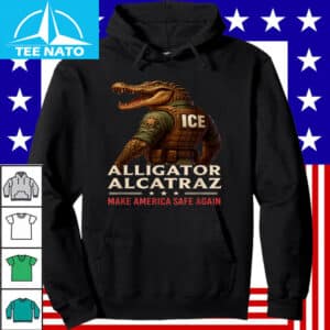 Alligator Alcatraz Ice Natures Own Border Patrol Men Women Shirt