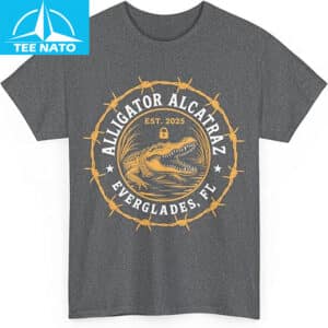 Alligator Alcatraz Jurassic Era T Shirt 2 1