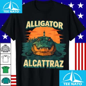 Alligator Alcatraz Lighthouse Sunset Shirt