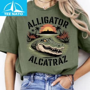 Alligator Alcatraz Ring Spun Shirt 1