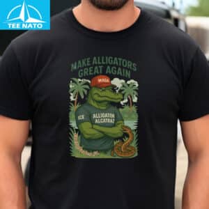 Alligator Alcatraz Shirt Gift for Political fans 1