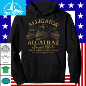 Alligator Alcatraz Social Club Make America Safe Again Shirt