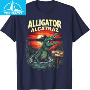 Alligator Alcatraz Vintage Everglades T Shirt