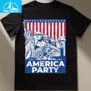 America Party 2028 Political Funny Satire USA Shirt 14 America Party 2028 Political Funny Satire USA Shirt