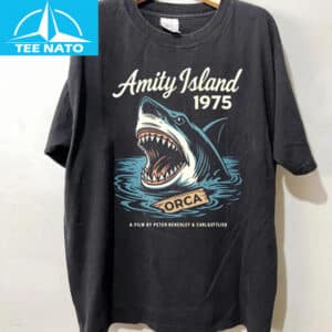 Amity Island 1975 Jaws Shirt 12 Amity Island 1975 Jaws Shirt