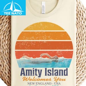 Amity Island Shirt 70s Retro Movies 12 Amity Island Shirt 70s Retro Movies