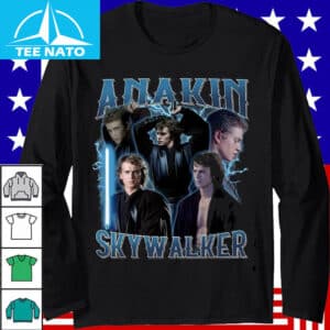 Anakin Skywalker Vintage 90s Movie Shirt1