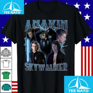 Anakin Skywalker Vintage 90s Movie Shirt2