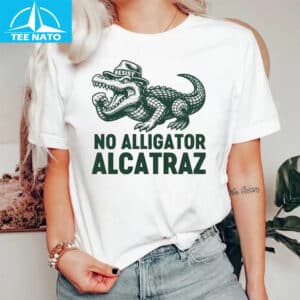 Anti Alligator Alcatraz T Shirt 01