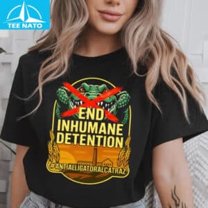 Anti Alligator Alcatraz T Shirt 022