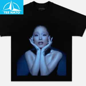 Ariana Grande Blue Lighting Portrait Shirt 12 Ariana Grande Blue Lighting Portrait Shirt