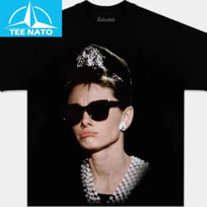 Audrey Hepburn Breakfast at Tiffanys Iconic Scene Shirt