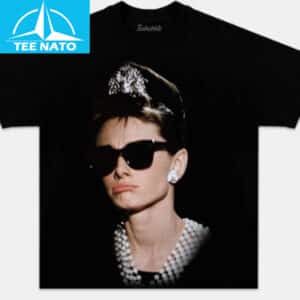 Audrey Hepburn Breakfast at Tiffanys Iconic Scene Shirt1