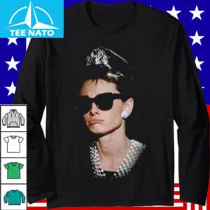 Audrey Hepburn Breakfast at Tiffanys Iconic Scene Shirt2