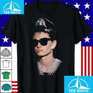 Audrey Hepburn Breakfast at Tiffanys Iconic Scene Shirt3