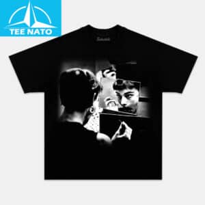 Audrey Hepburn Mirror Reflection Classic Actress Shirt2