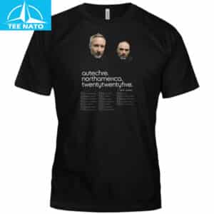 Autechre Live World Tour On North America 2025 Shirt