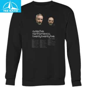 Autechre Live World Tour On North America 2025 Shirt2
