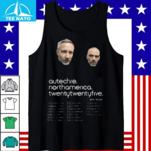 Autechre Live World Tour On North America 2025 Shirt4