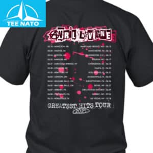 Avril Lavigne Greatest Hits Tour 2025 Shirt 12 Avril Lavigne Greatest Hits Tour 2025 Shirt
